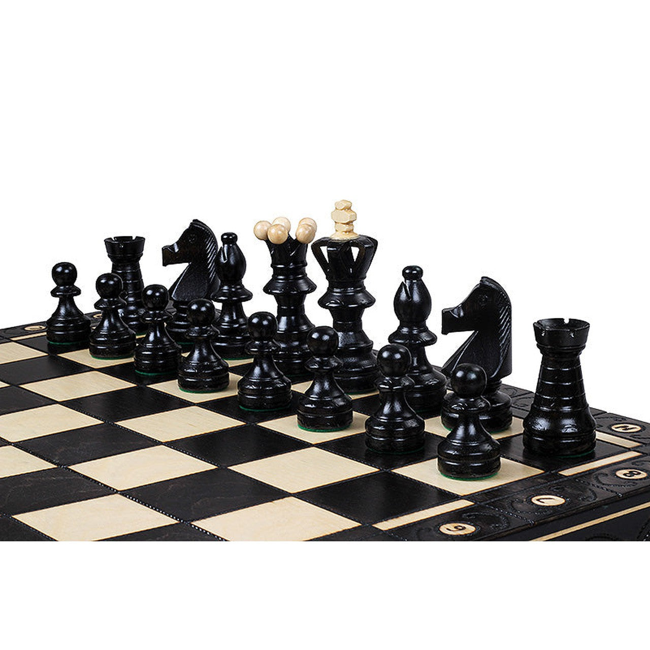 BLACK AMBASSADOR Skakspil | 55cm